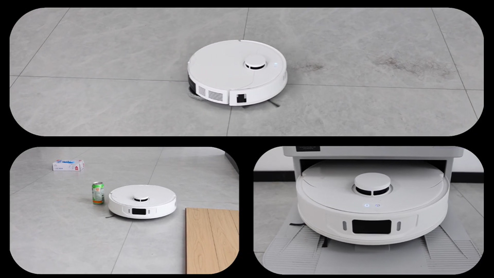 X20 Pro Robot Vacuum with 10000Pa Suction & Auto Self-Cleaning Base Station