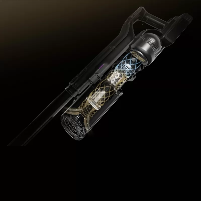 dsv908 stick vacuum with self empty station filtration system