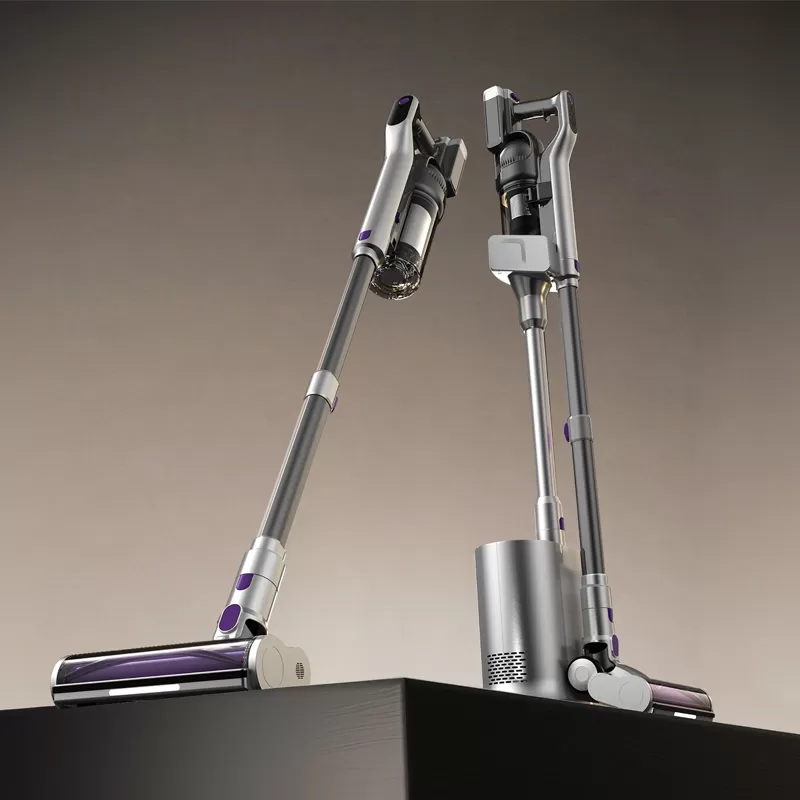 dsv908 stick vacuum with self empty station two in one base station