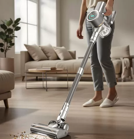 Powerful Floor-to-Carpet Cleaning
