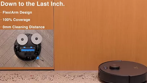 Wintech Detachable Smart Cleaning Robot | 360° Navigation & Carpet Recognition